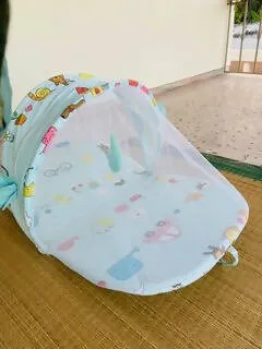 KICKS AND CRAWL Baby Space Explorer with Mosquito Net / Baby Bed