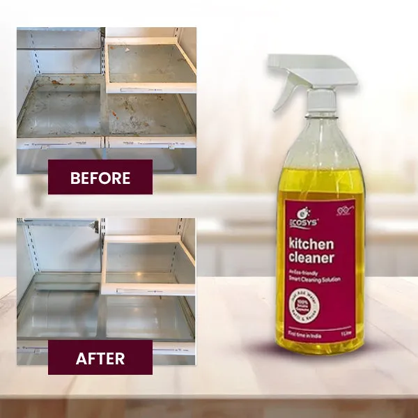 Kitchen Cleaner with Herbal fragrance | Degreaser | 2-in-1 action formula