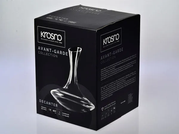 Krosno Avant-Garde Wine Carafe 1.8 litre (Made in Poland)