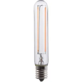 LED Advantage Filament T6-1/2 320 Deg, 4W-300lm, Dimmable, 80CRI, 2700K, E17, 120VAC