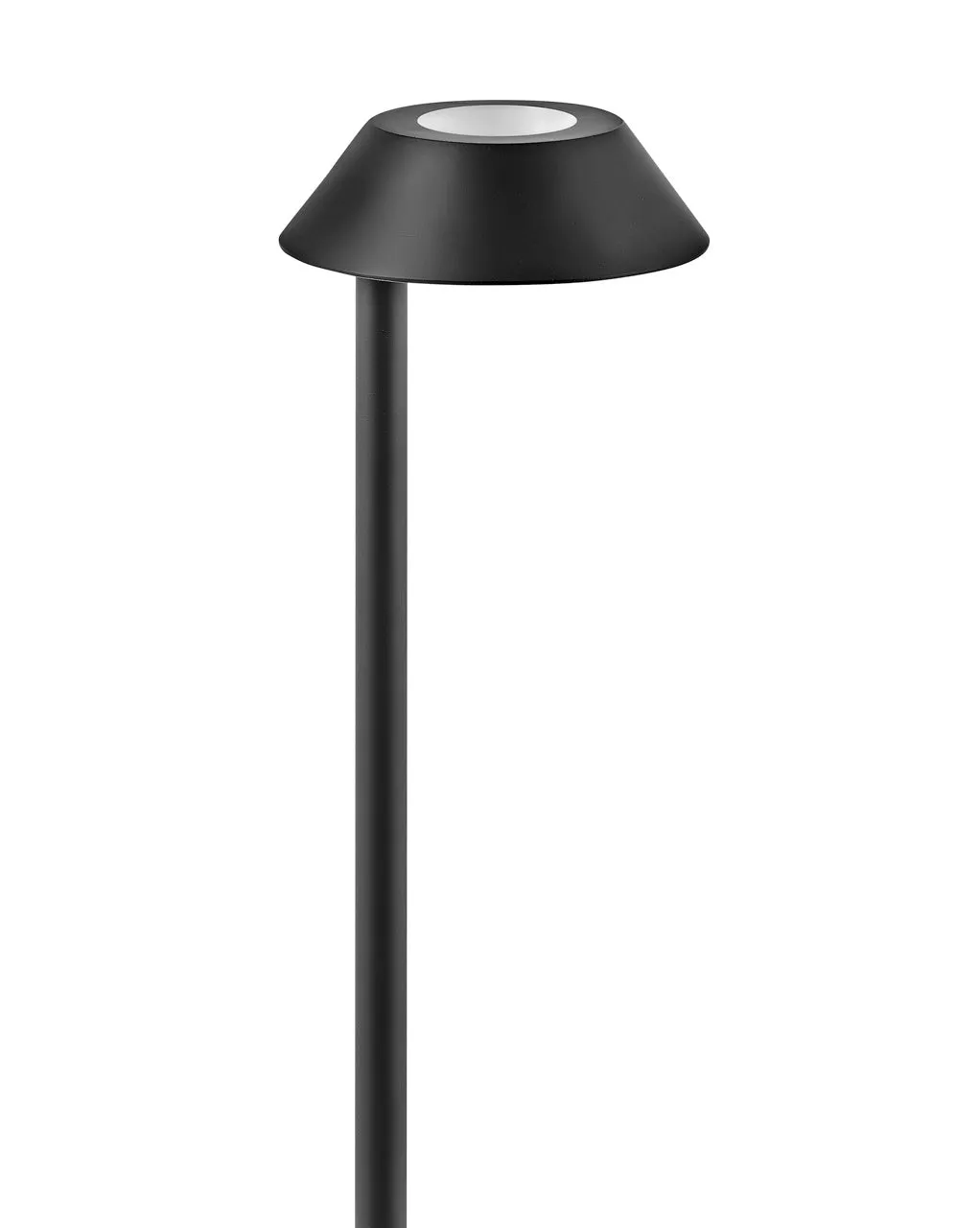 LED Path Light from the Aura Path Collection in Black Finish by Hinkley