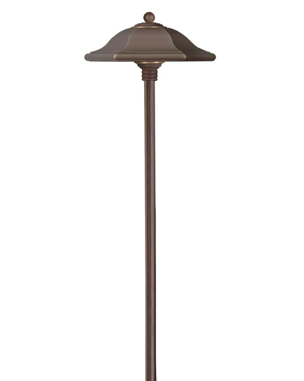 LED Path Light from the Monticello Path Collection in Copper Bronze Finish by Hinkley