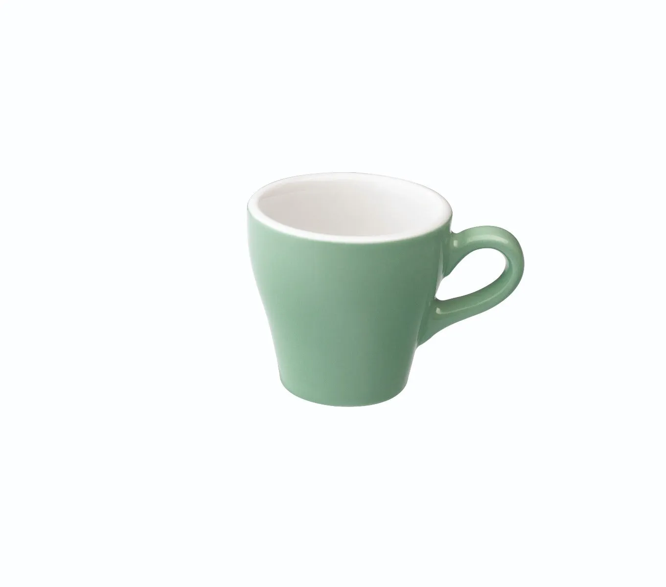 Loveramics Tulip Style Espresso Cup & Saucer - Mint (2.7oz/80ml)