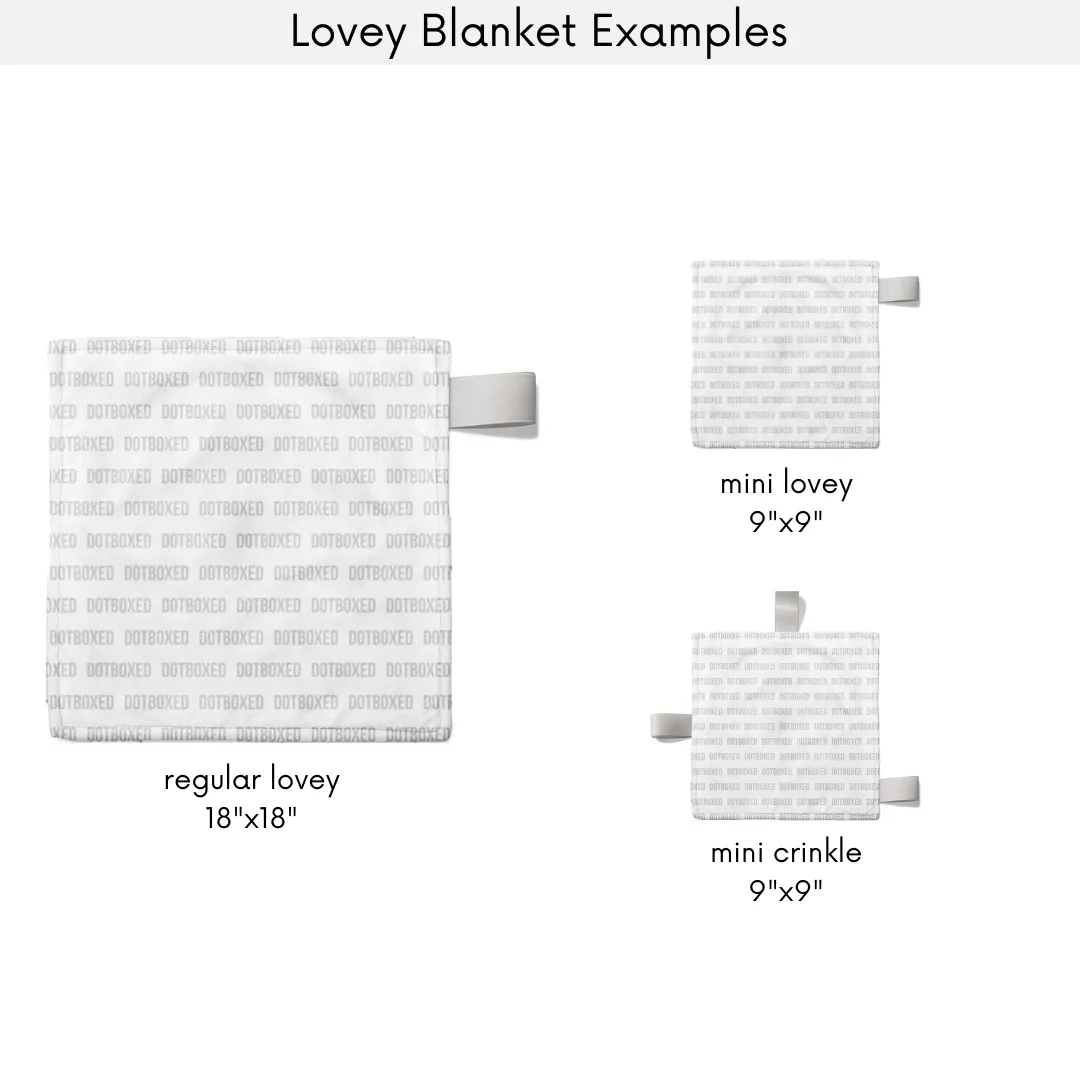 Lovey Blanket - Floral Dino’s