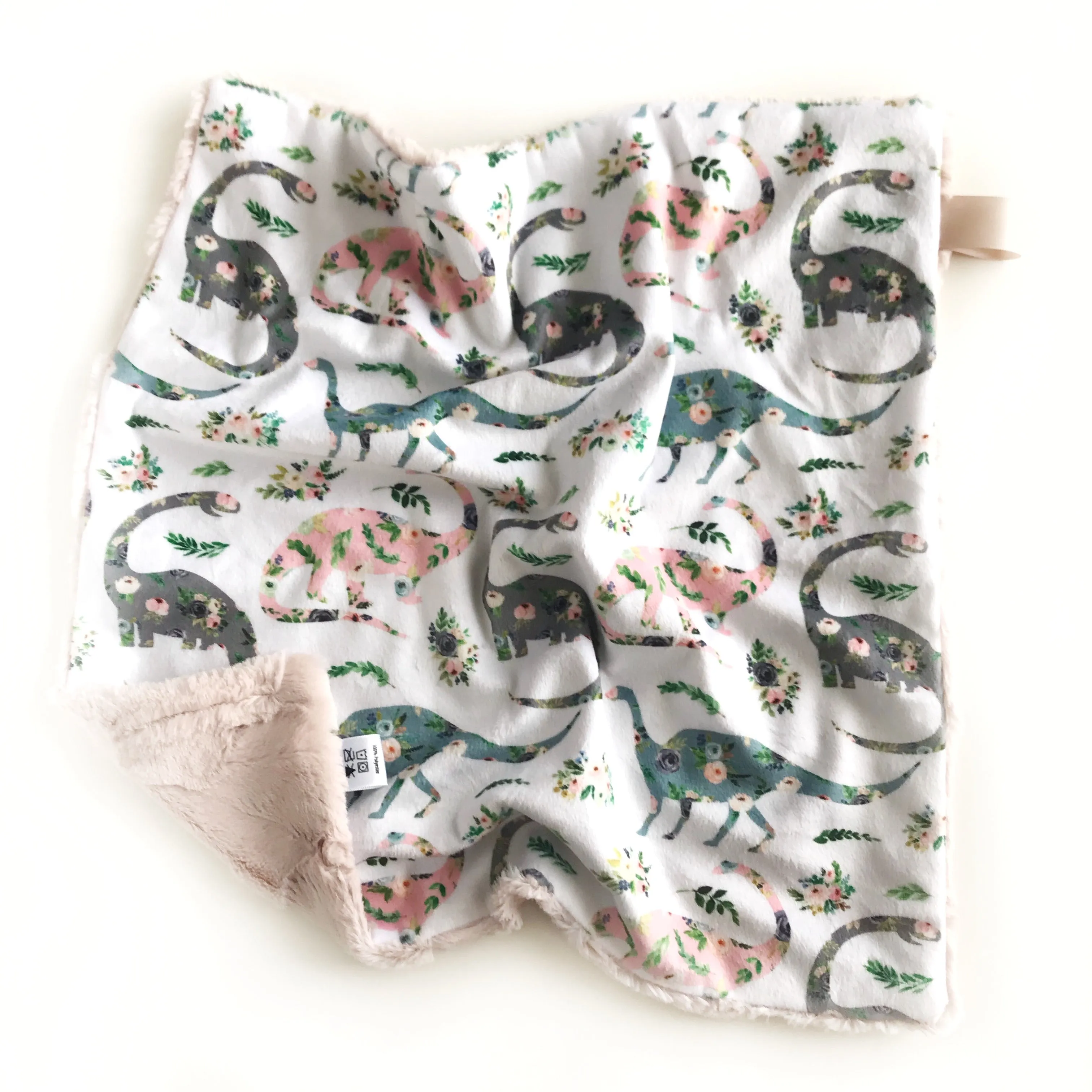 Lovey Blanket - Floral Dino’s