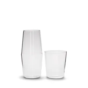 Luisa Bonne Nuit Carafe and Cup in Clear