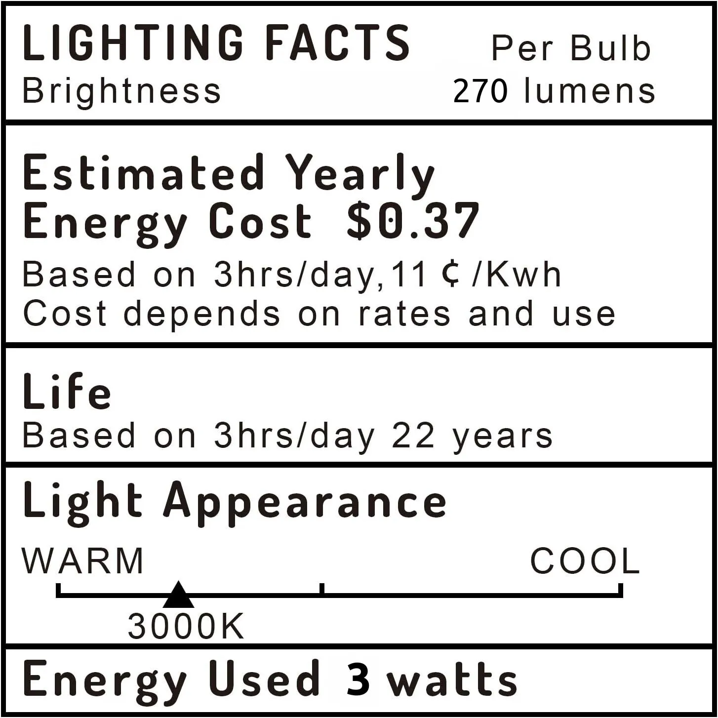 Lumina Lighting® 3W G4 LED Bulb | AC/DC 12V 3000K Warm White, 270 Lumens | (6-Pack)