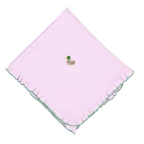 MAGNOLIA BABY - Tiny Mallard Blanket - Pink