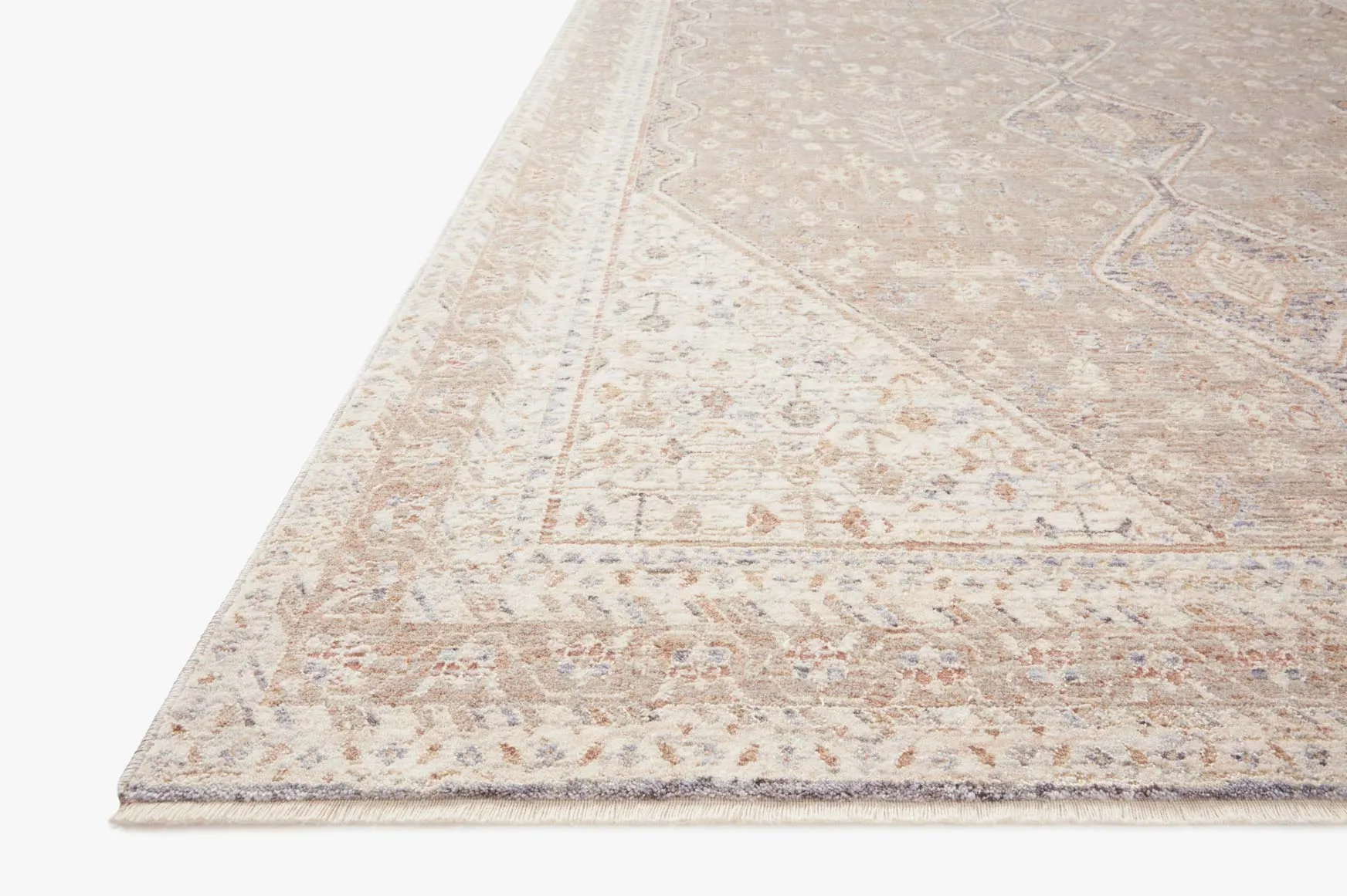 Magnolia Home x Loloi Carlisle Rug - Taupe Ivory