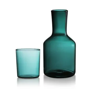 Maison Balzac Carafe Set Teal