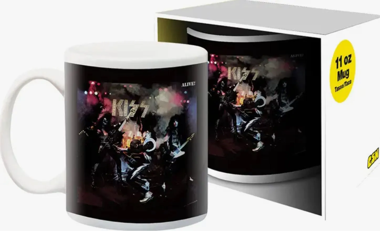 Mug - KISS Alive 11oz Boxed Mug