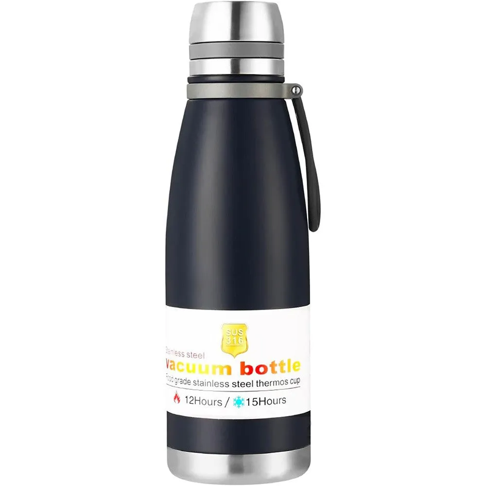 (Net) 850ml Vacuum Insulated Stainless Steel Thermos - Ideal for Hot or Cold Beverages / 678917