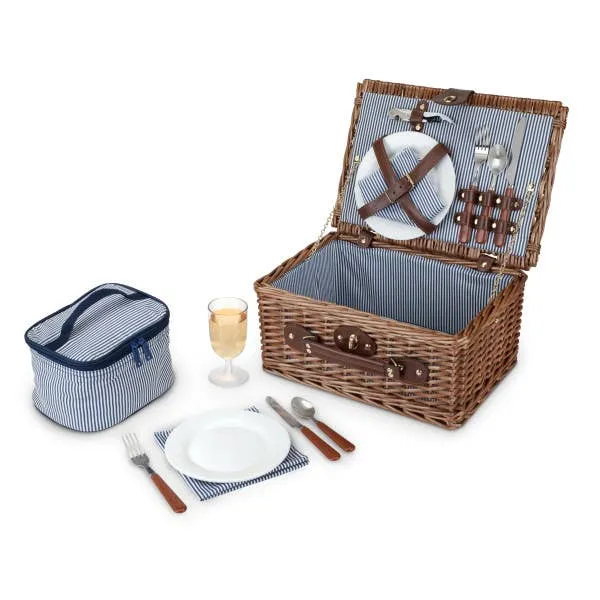 Newport Wicker Picnic Basket