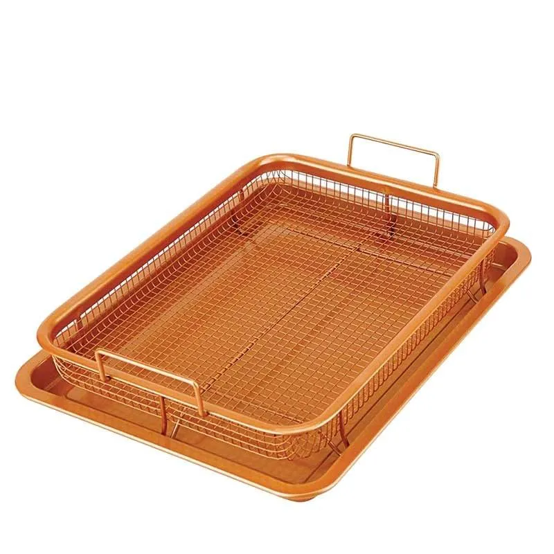 Non-stick Baking Dish Basket Grill