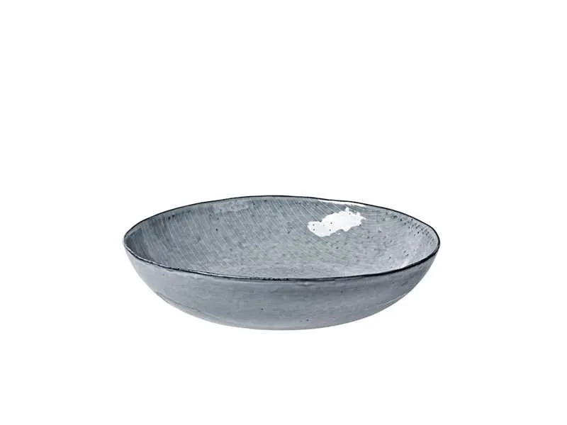 Nordic Sea Ceramic Bowls & Oval Platter by Broste Copenhagen