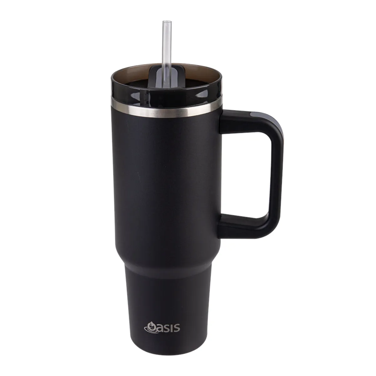 Oasis Commuter Travel Tumbler Black 1.2L