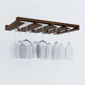 ODEJIA Stemware Glass Rack Makes Dull Kitchens or Bar Perfectly Fits 6-12 Glasses Under Cabinet