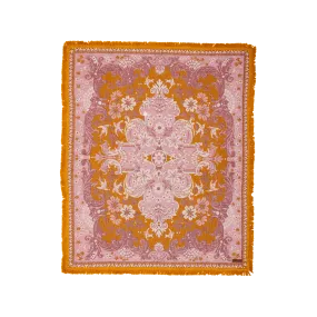 Ornate Floral Throw