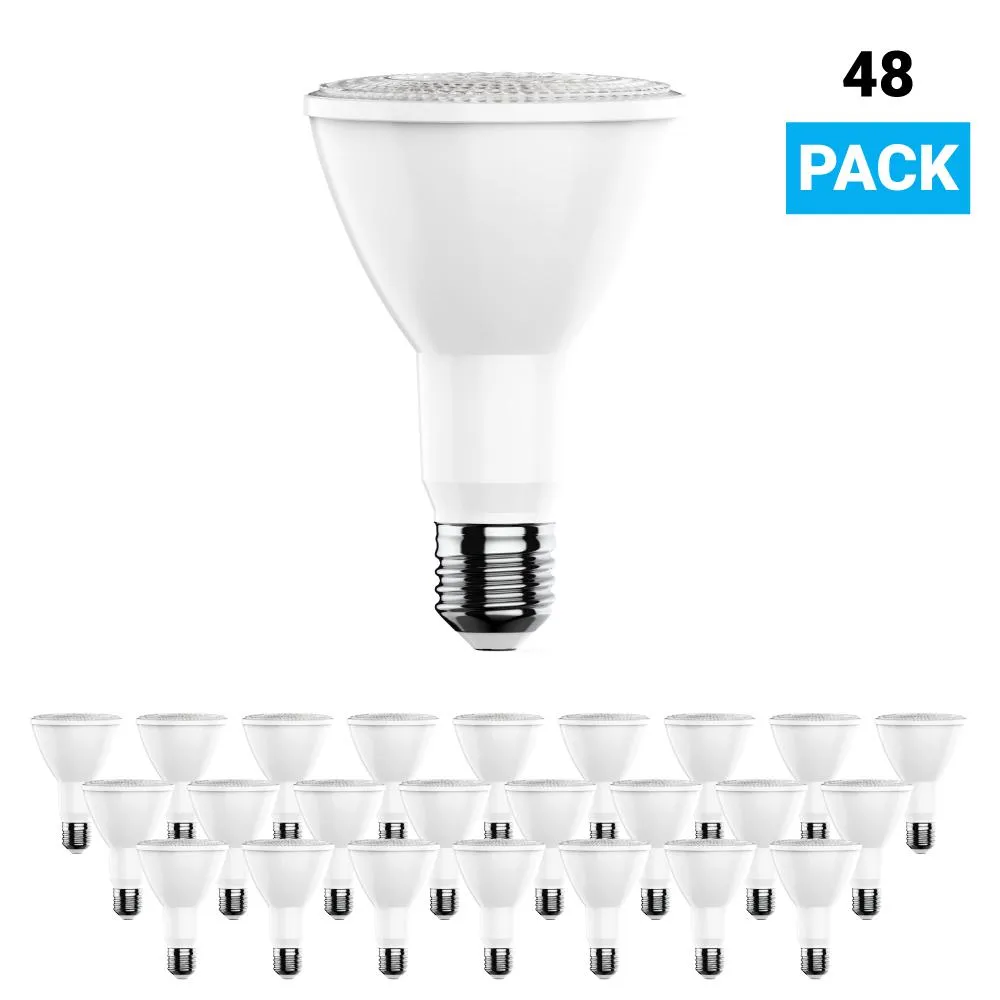 PAR38 LED 16.5W Light Bulbs - 3000K - Dimmable - 1200 Lm - E26 Base - Warm White