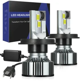 Partsam H4 LED Light Bulbs For Toyota Honda