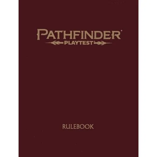 Pathfinder 2nd Edition Playtest Rulebook (Special Edition) - Pathfinder