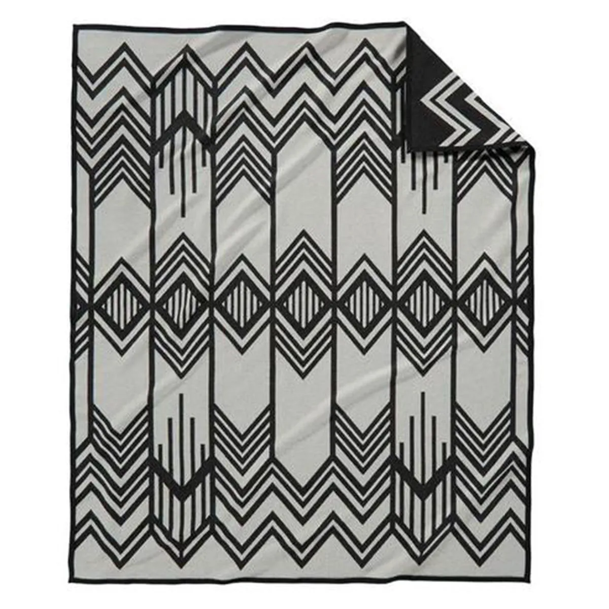 Pendleton Black Twin Skywalkers Blanket