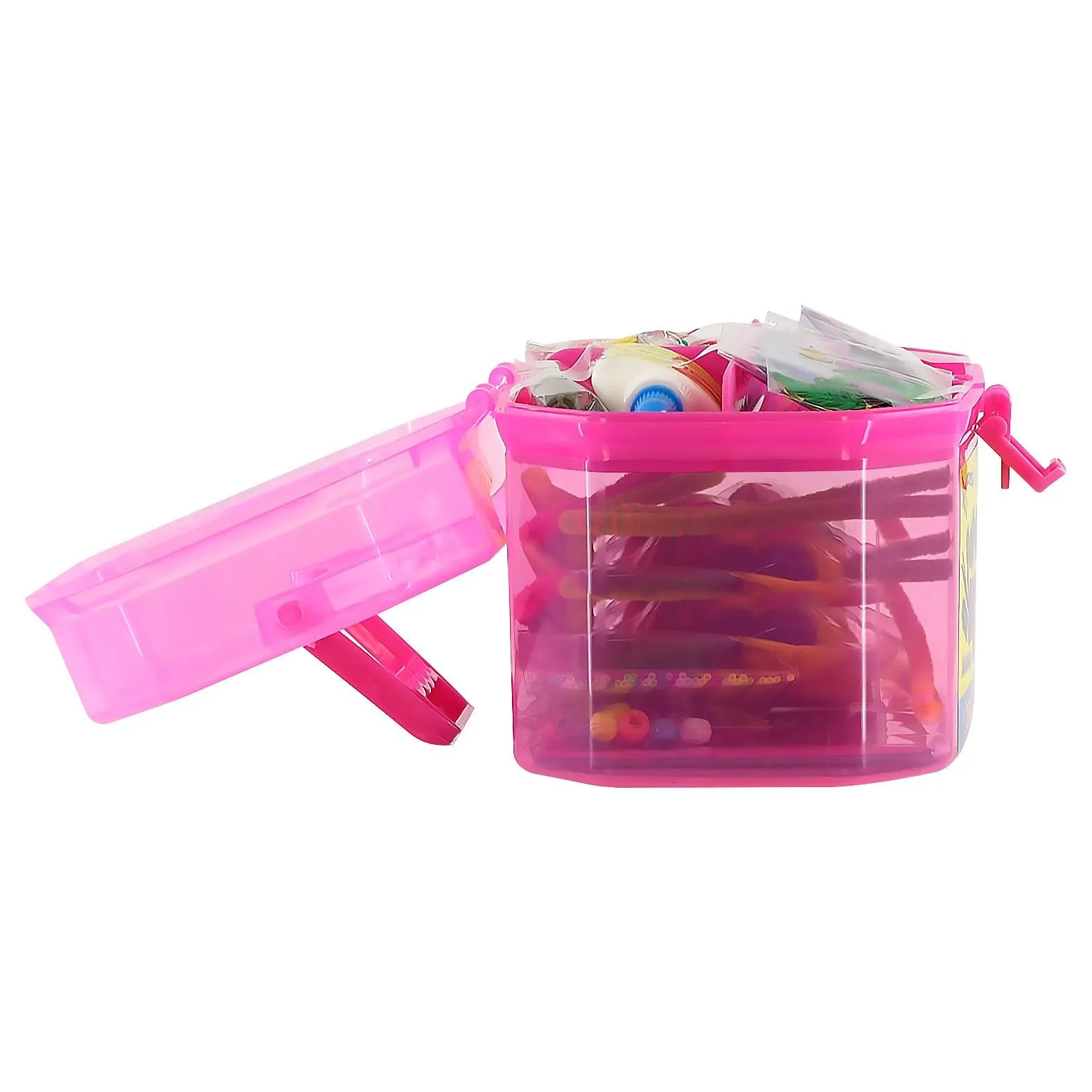 Pink Kids Super Craft Carry Case