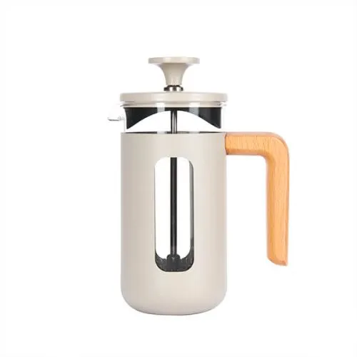 Pisa Cafetiere, 3-Cup, Latte