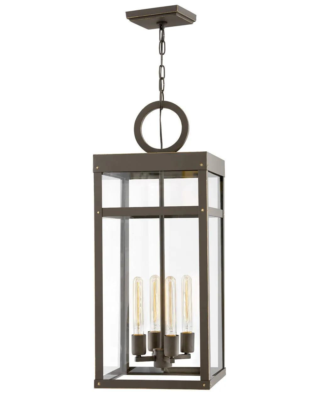 Porter LED Lantern in Oil Rubbed Bronze