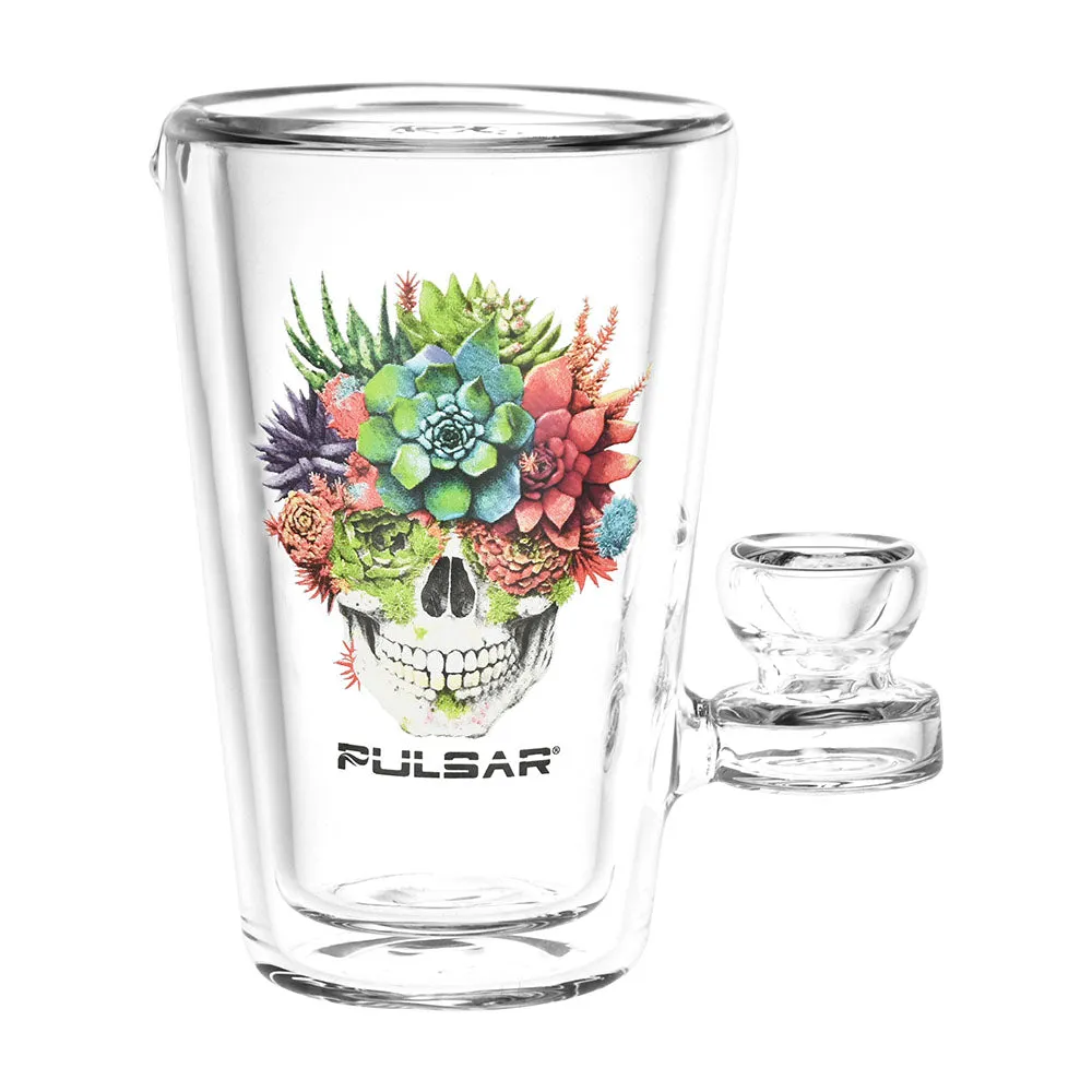 Pulsar Design Series x Drinkable Series | Glass Tumbler Pipe