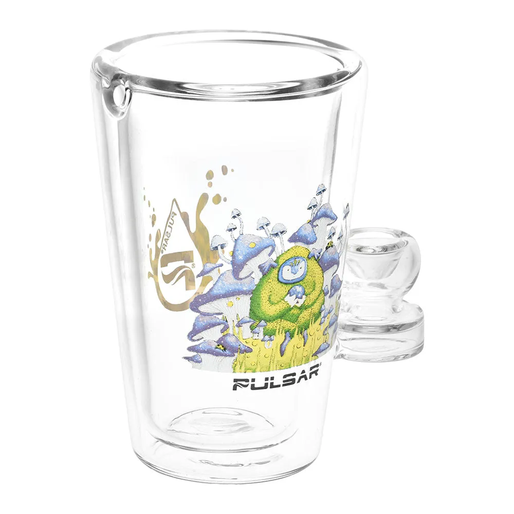 Pulsar Design Series x Drinkable Series | Glass Tumbler Pipe