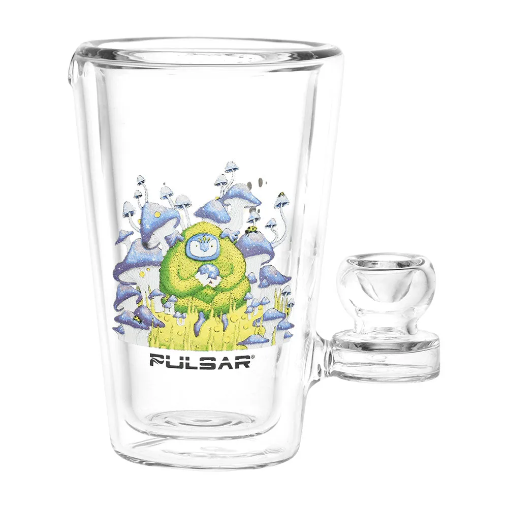 Pulsar Design Series x Drinkable Series | Glass Tumbler Pipe