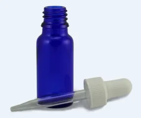 Pure Potent Wow Blue Cobalt Glass Bottle with Eyedropper (60ml)