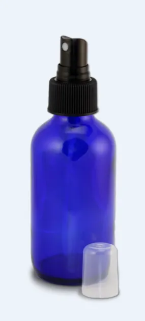 Pure Potent Wow Blue Cobalt Glass Spray Bottle (120ml)