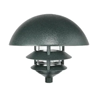 RAB Lighting LLD3VG Verde green 10 inch Dome top 3 tier Path Light 120V