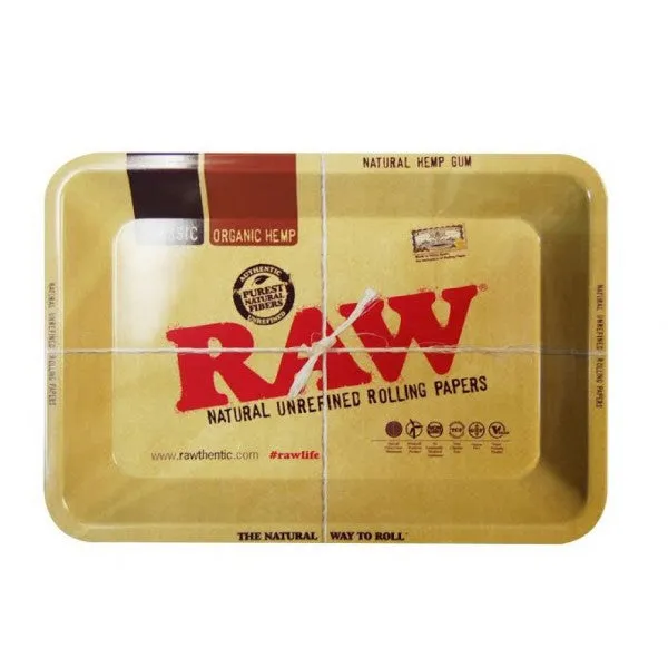 Raw Classic Metal Rolling Tray