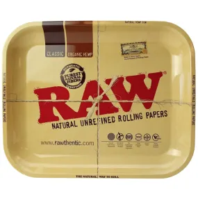 Raw Classic Metal Rolling Tray