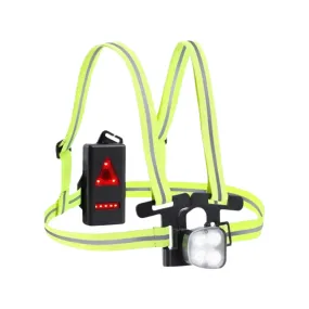 Rechargeable Led Running Chest Strap Light Ab-Td12