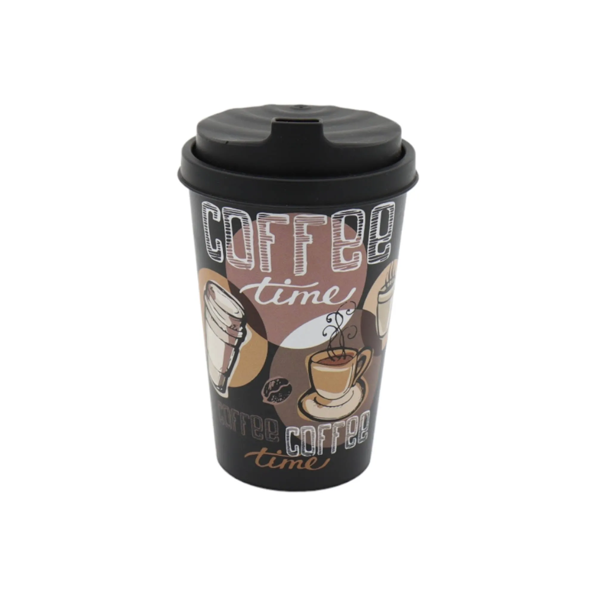 Reusable Takeaway Coffee Cup 340ml Coffee Design