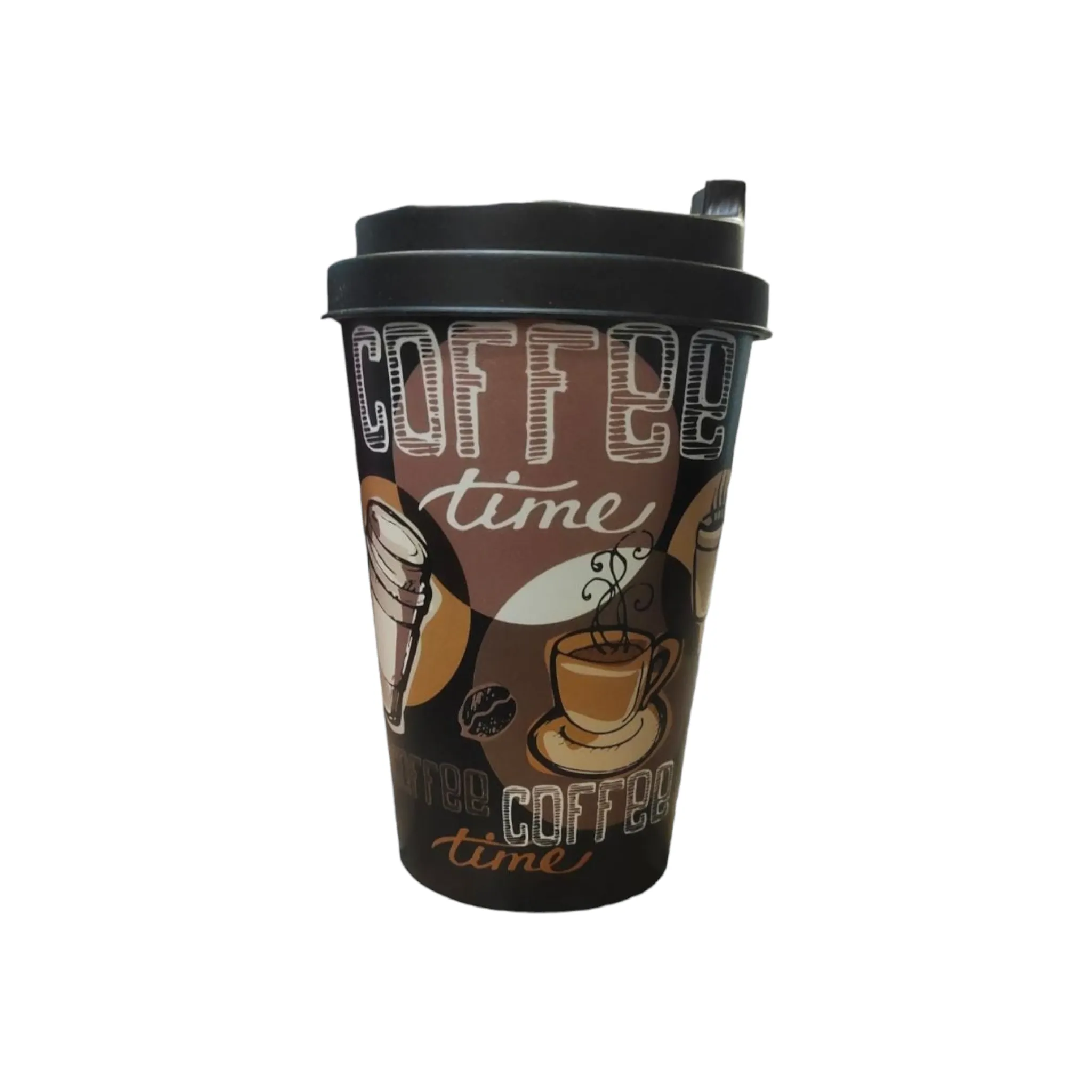 Reusable Takeaway Coffee Cup 340ml Coffee Design