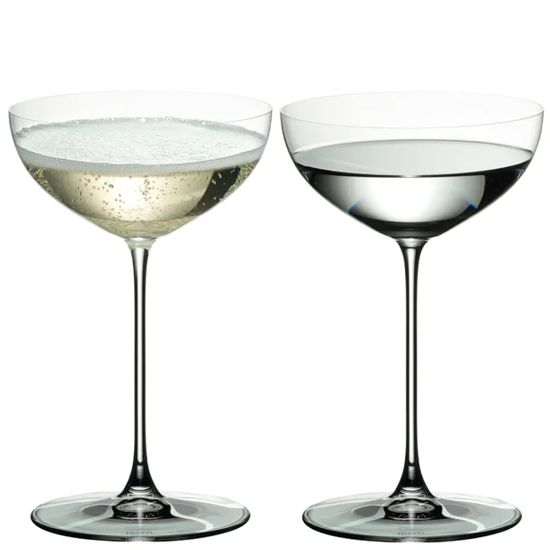 Riedel Veritas Champagne Saucer / Moscato / Martini Glass - Set of 2 - 6449/09