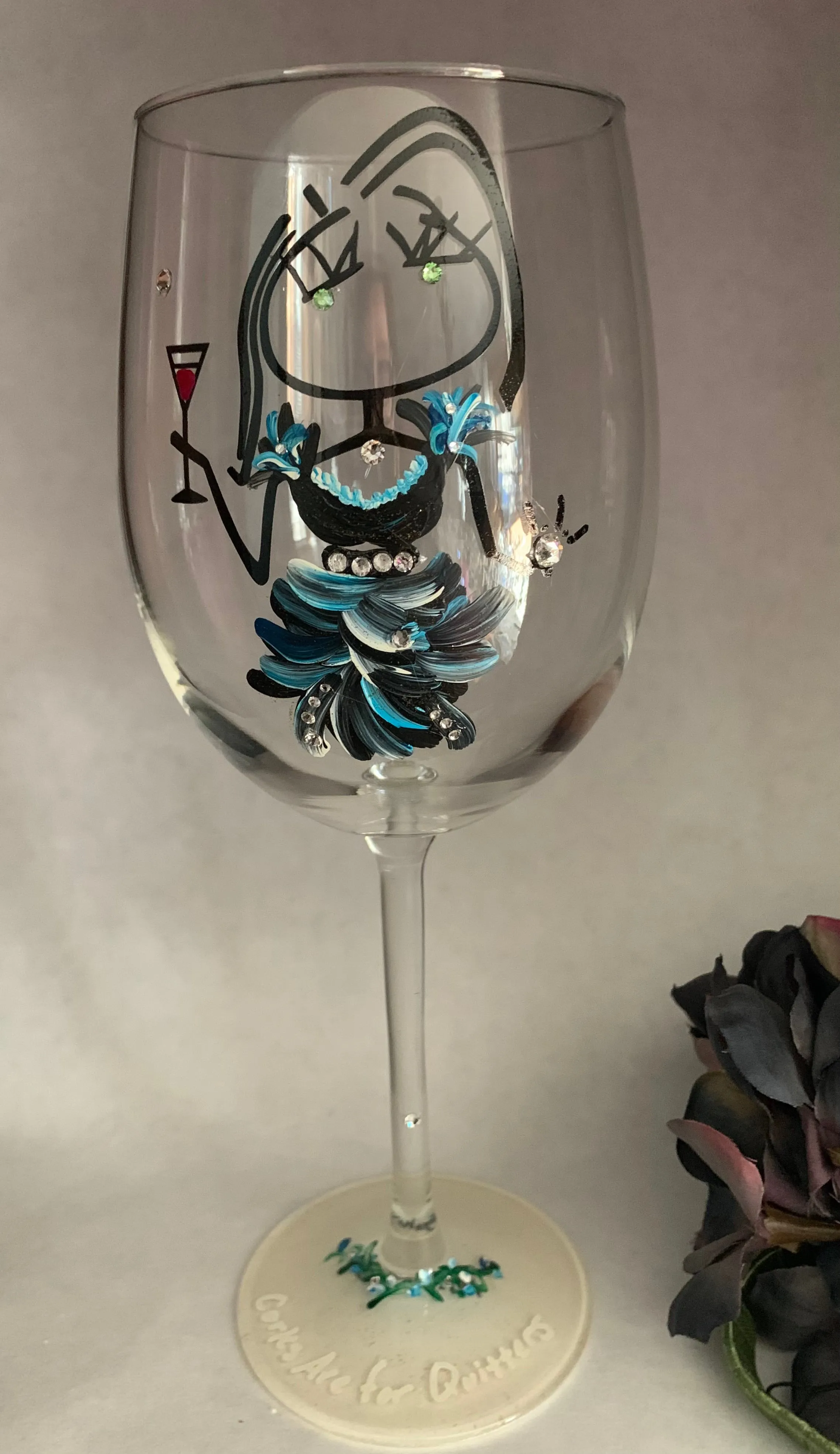 RobYnWithaY Wine Glass 5