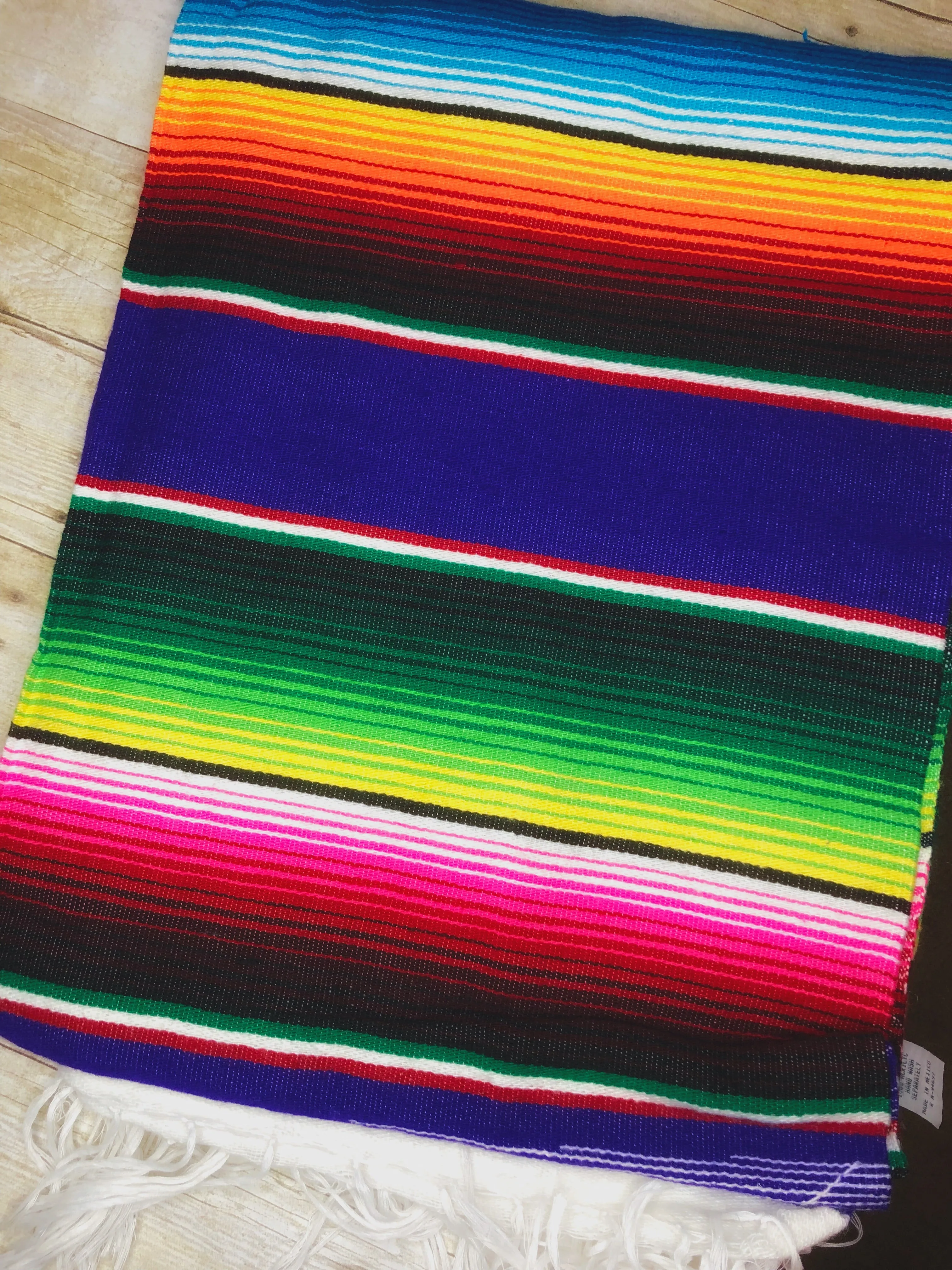 Royal Purple Large Serape Blanket