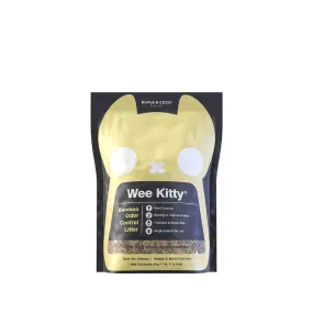 Rufus & Coco Wee Kitty Bamboo Odour Control Clumping Cat Litter 2kg