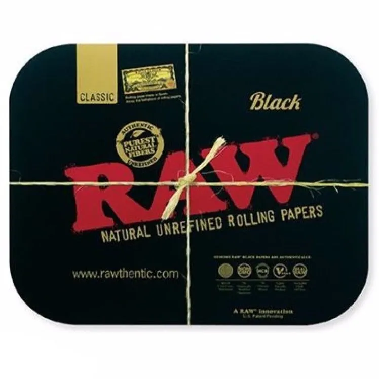 SALE!! RAW Black - Magnetic Tray Cover - Medium / Large