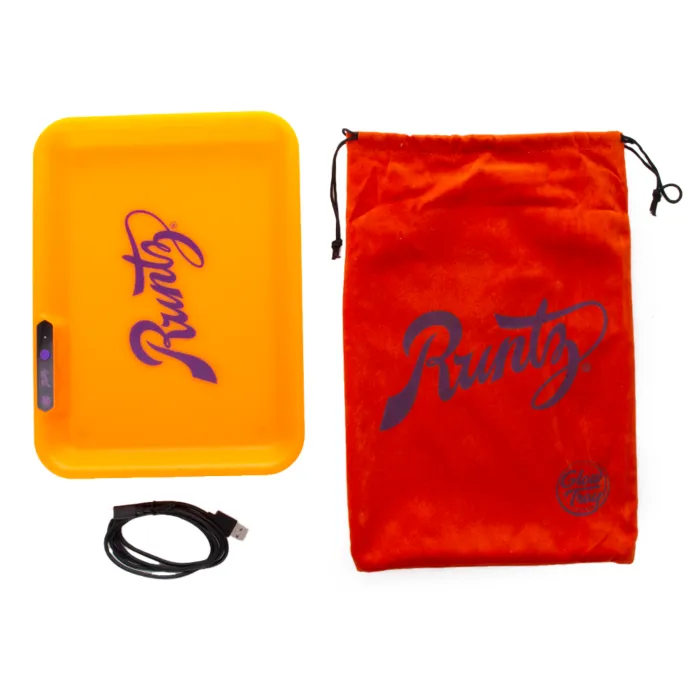 SALE!! Runtz Orange LED Glow Tray X - USB Rolling Tray