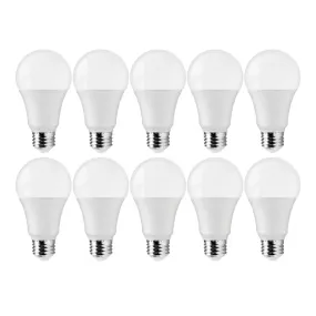 Satco 11438 - 12A19/LED/E26/850/120V/10PK S11438 A19 A Line Pear LED Light Bulb