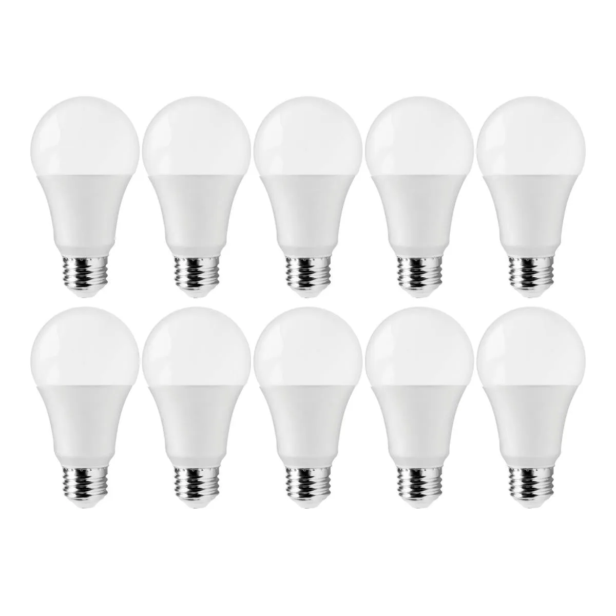 Satco 11438 - 12A19/LED/E26/850/120V/10PK S11438 A19 A Line Pear LED Light Bulb