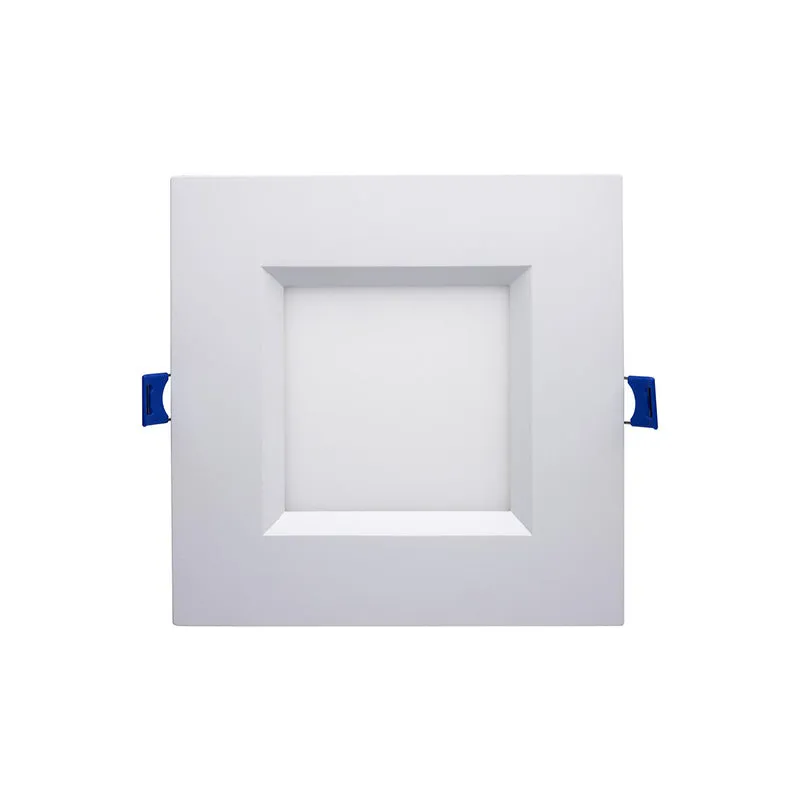 Satco S11873 6" 15W LED Square Low Profile Regress Baffle Downlight, CCT Selectable