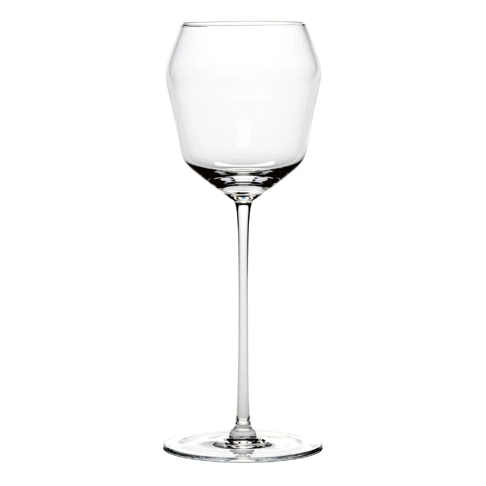 Serax Billie red wine glass h 22.5 cm. transparent